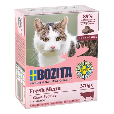 Bozita Tetra Bocconcini in salsa 6 x 370 g Umido per gatto - Manzo