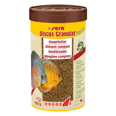 Sera Discus Granulat Nature Mangime per Discus - Set %: 2 x 250 ml