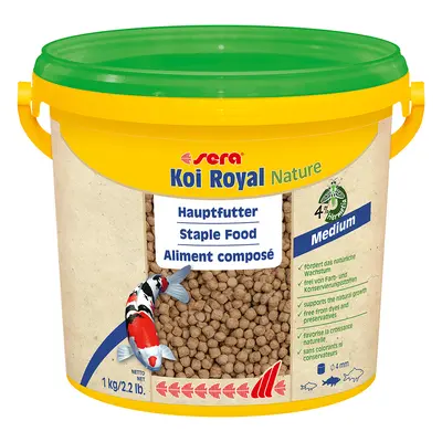 Sera Koi Royal Nature Medium Mangime in granuli per Koi - 3800 ml