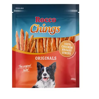 Multipack risparmio! Rocco Chings Originals - Strisce da masticare - Set %: 12 x 250 g Strisce d