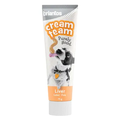 Briantos Cream Team Pasta snack per cani - Set %: 6 x 75 g