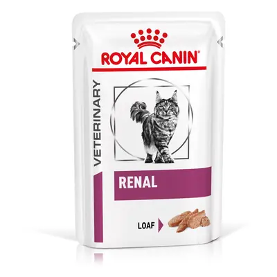 Set risparmio! 24 x 85 g Royal Canin Veterinary Alimento umido per gatti - Renal Mousse