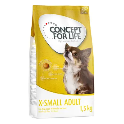 Concept for Life X-Small Adult Crocchette per cane - Set %: 2 x 3 kg