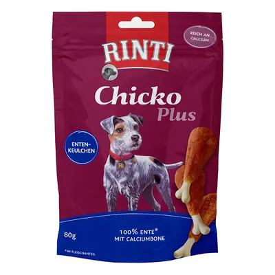 RINTI Chicko Plus Coscetti d'anatra Snack per cani - 80 g