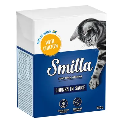 Smilla Bocconcini in Salsa 24 x 370 g Umido gatto - Pollo