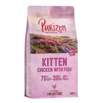 Purizon Crocchette per gatto - 400 g crocchette Purizon Kitten Pollo & Pesce