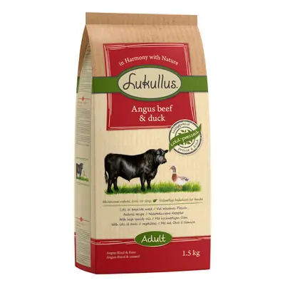 Lukullus Manzo Angus & Anatra con riso integrale - Set %: 4 x 1,5 kg