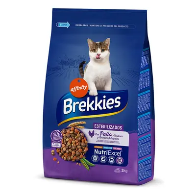 Brekkies Sterilized Crocchette per gatti - 3 kg