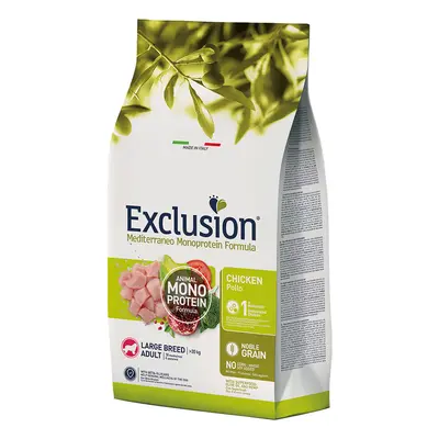 Exclusion Mediterraneo Adult Large Pollo Crocchette cani - Set %: 2 x 12 kg