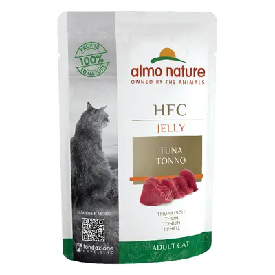 Almo Nature HFC Jelly in buste 6 x 55 g umido per gatto - Tonno