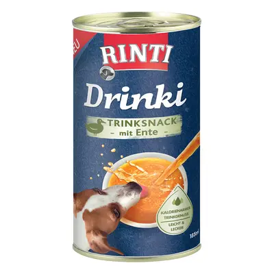 RINTI Drinki Snack per cani - Set %: 6 x 185 ml con Anatra