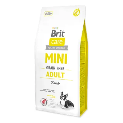 Multipack risparmio! 2 x Brit Care Crocchette cane - 2 x 7 kg Mini Grain Free Adult Agnello