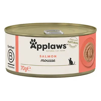 Applaws Mousse 6 x 70 g umido per gatto - Salmone