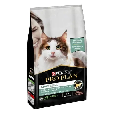 PURINA PRO PLAN LiveClear® Gatti Adulti Sterilizzati Ricco in Salmone - Set %: 2 x 1,4 kg