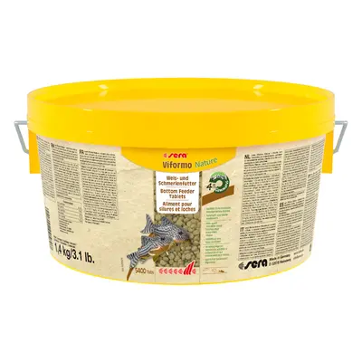 Sera Viformo Nature Mangime in pastiglie per Loricaridi - Secchiello - Set %: 2 x 1,4 kg