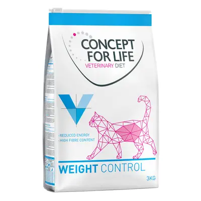 Multipack risparmio! 3 x 3 kg Concept for Life Veterinary Diet - Weight Control