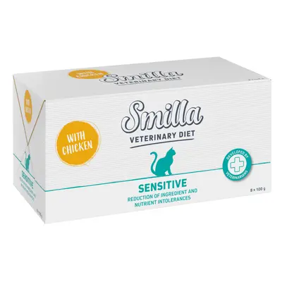 Smilla Veterinary Diet Sensitive Pollo umido per gatto - Set %: 16 x 100 g