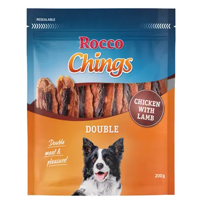 Multipack risparmio! Rocco Chings Double - Set %: 12 x 200 g Pollo & Agnello