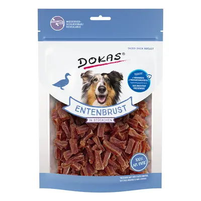 Dokas Snack bocconcini di Anatra per cane - Set %: 2 x 200 g