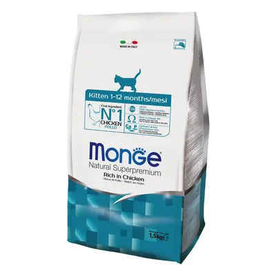 Monge Natural Superpremium Kitten Ricco di Pollo - 1,5 kg