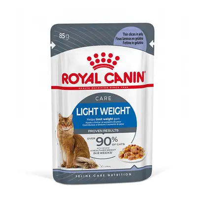 Royal Canin Light Weight Care umido in Gelatina per gatti - Set %: 96 x 85 g