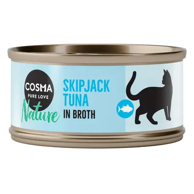 Cosma Nature 6 x 70 g Alimento umido per gatti - Tonno Skipjack