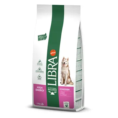 Libra Dog High Energy con Pollo Crocchette per cane - 12 kg