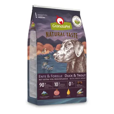 GranataPet Natural Taste Anatra e Trota - 12 kg