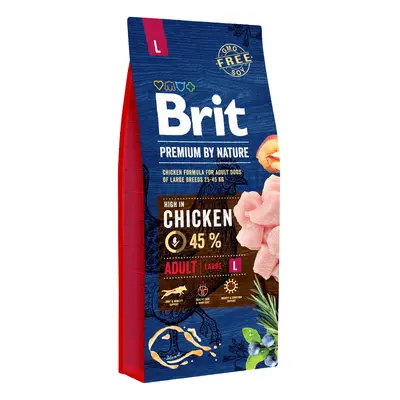 Multipack risparmio! 2 x Brit Premium by Nature Crocchette cane - 2 x 15 kg Adult L