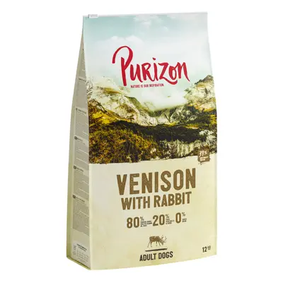 Purizon Adult Selvaggina con Coniglio - senza cereali - 12 kg