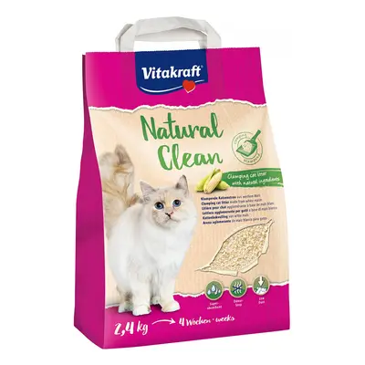 Lettiera Vitakraft Natural Clean Mais bianco - 2,4 kg