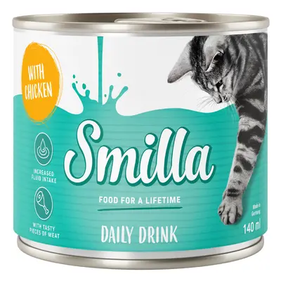 Smilla Drink per gatti - con Pollo - 6 x 140 ml