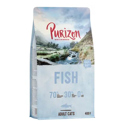 Purizon Crocchette per gatto - 400 g crocchette Purizon Adult Pesce