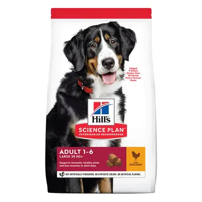 Multipack risparmio! 2 x Hill's Science Plan Crocchette per cani -2 x 14 kg Adult 1-5 Large con 