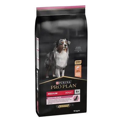 PURINA PRO PLAN Medium Adult Sensitive Skin Crocchette per cani - Set %: 2 x 14 kg