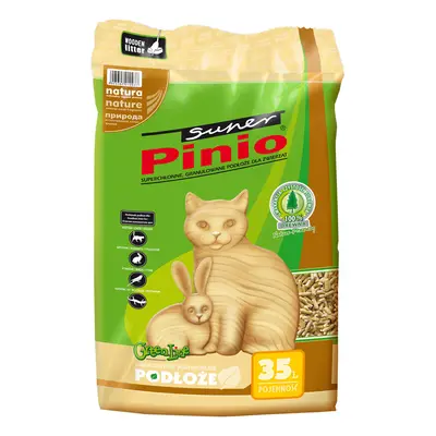 Lettiera biodegradabile Super Benek Pinio - Set %: 2 x 35 L (ca. 42 kg)