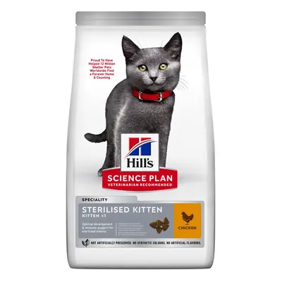 Hill's Science Plan Sterilised Kitten Pollo Crocchette per gatti - 1,5 kg