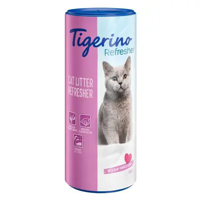 Deodorante per lettiera Tigerino Deodoriser / Refresher - Set %: Baby Powder 2 x 700 g