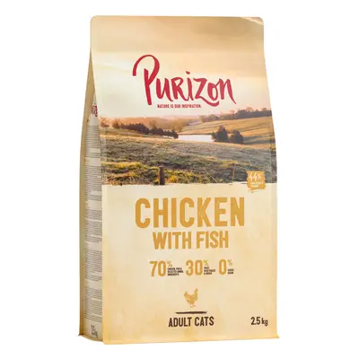 Purizon Adult Pollo & Pesce - senza cereali - 2,5 kg