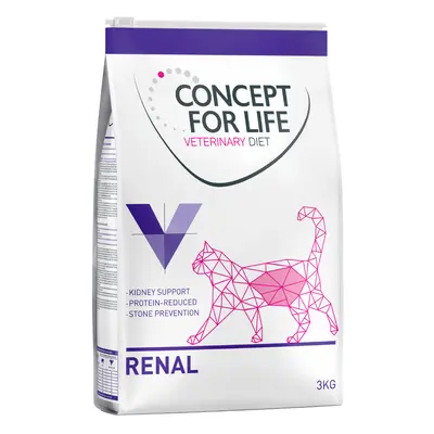 Multipack risparmio! 3 x 3 kg Concept for Life Veterinary Diet - Renal