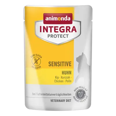 Animonda Integra Protect Adult Sensitive 48 x 85 g umido per gatto - Pollo