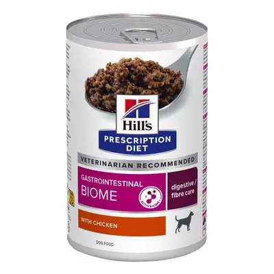 Hill's Prescription Diet Gastrointestinal Biome Pollo umido per cane - Set %: 48 x 370 g