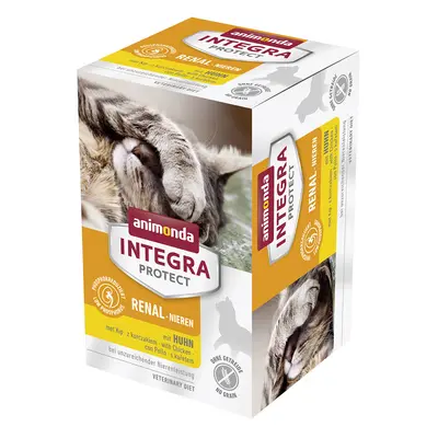 Animonda Integra Protect Adult Renal Vaschetta umido per gatto - Set %: 24 x 100 g Pollo