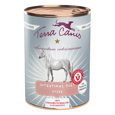 Multipack risparmio! Terra Canis Alimentum Veterinarium Intestinal 12 x 400 g - Cavallo