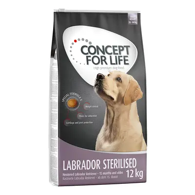 Concept for Life Labrador Sterilised Crocchette per cani - 12 kg