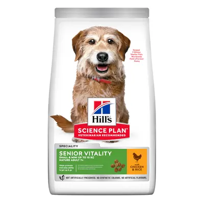 Hill's Science Plan Mature Adult 7+ Senior Vitality Small & Mini con Pollo - Set %: 2 x 6 kg