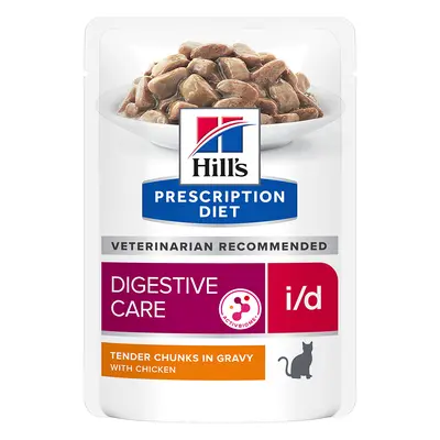 Hill's Prescription Diet i/d Digestive Care umido in buste Pollo - Set %: 48 x 85 g