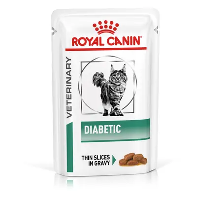 Set risparmio! 24 x 85 g Royal Canin Veterinary Alimento umido per gatti - Diabetic