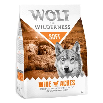 Wolf of Wilderness Soft - Wide Acres Pollo Crocchette per cani - 1 kg