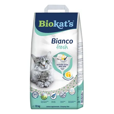 Lettiera Biokat's Bianco Fresh - 10 L (ca 10 kg)